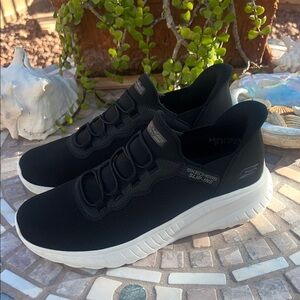 Skechers Hands Free Slip-Ins Skechers Bobs Squad Chaos Daily Hype Mens 8.5/ W 10